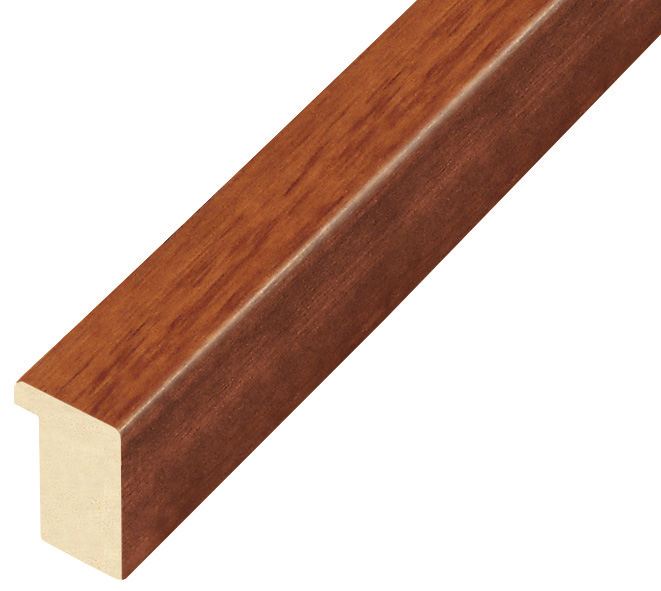 Moulding ayous, width 20mm height 25 - Mahogany