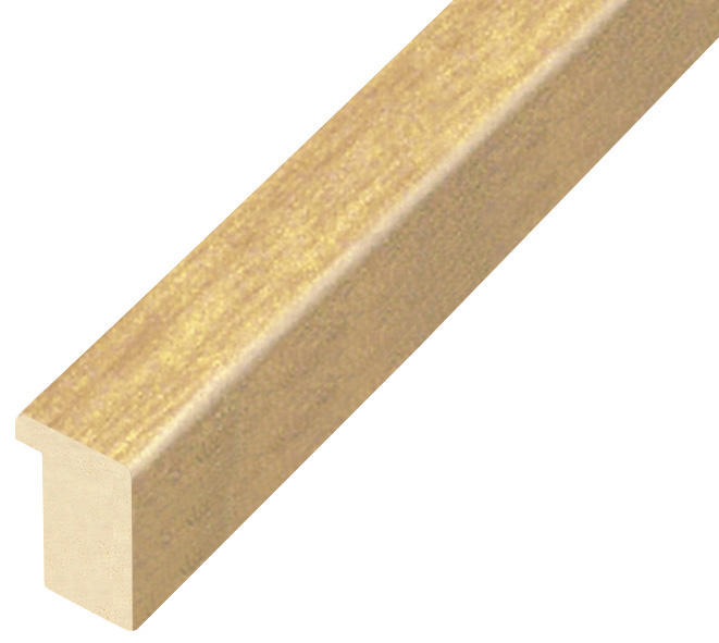 Moulding ayous, width 20mm height 25 - natural timber - 622NAT