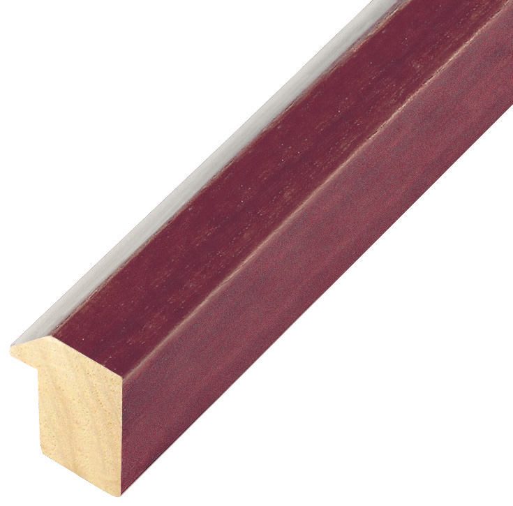 Moulding ayous, width 27mm height 35 - Raspberry