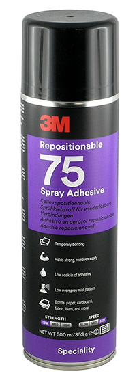 Spray 75 adhesive spray - 500 ml