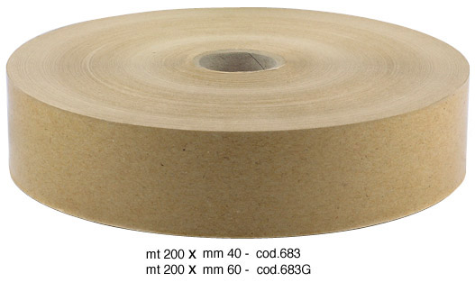 Gum paper tape - mm 60x200 mt