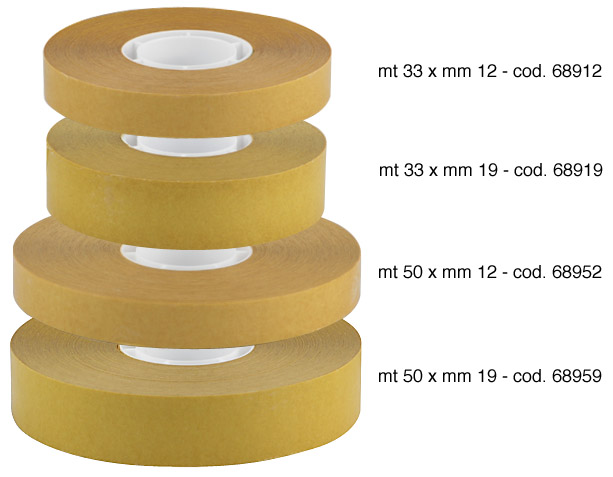 Transfer adhesive tape - mm 19x33 mt