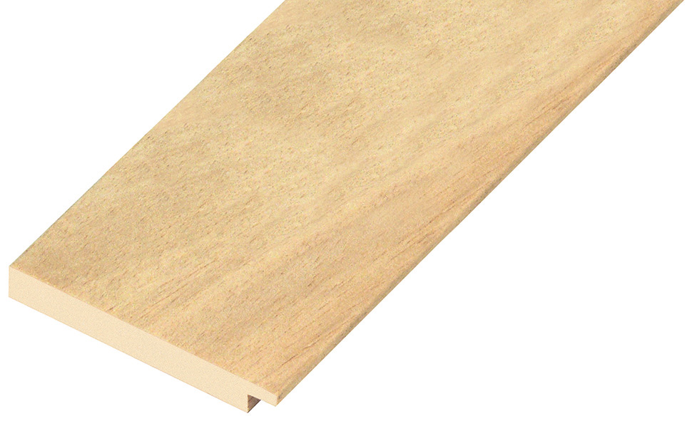 Moulding ayous, width 70mm, height 10mm, bare timber - 7010G