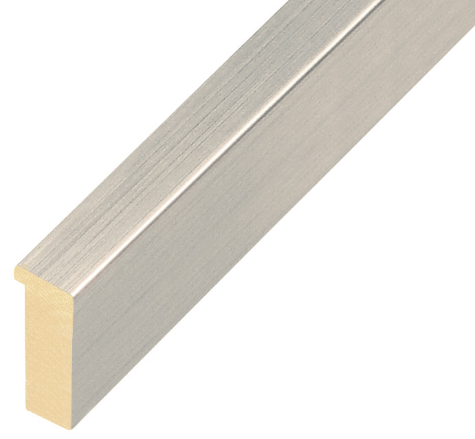 Moulding ayous, width 15mm height 32 - silver