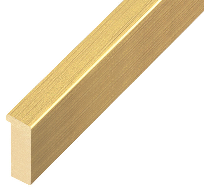 Moulding ayous, width 15mm height 32 - Gold - 715ORO
