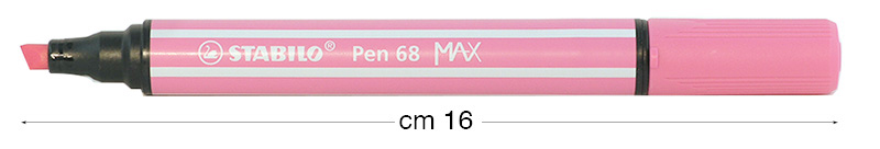 Stabilo Pen 68 MAX markers, Pink