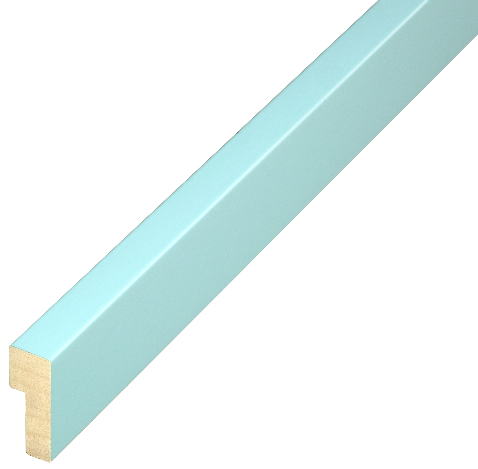 Moulding ayous - Widht 15 mm - Height 40 mm - Sky blue - 726CIELO