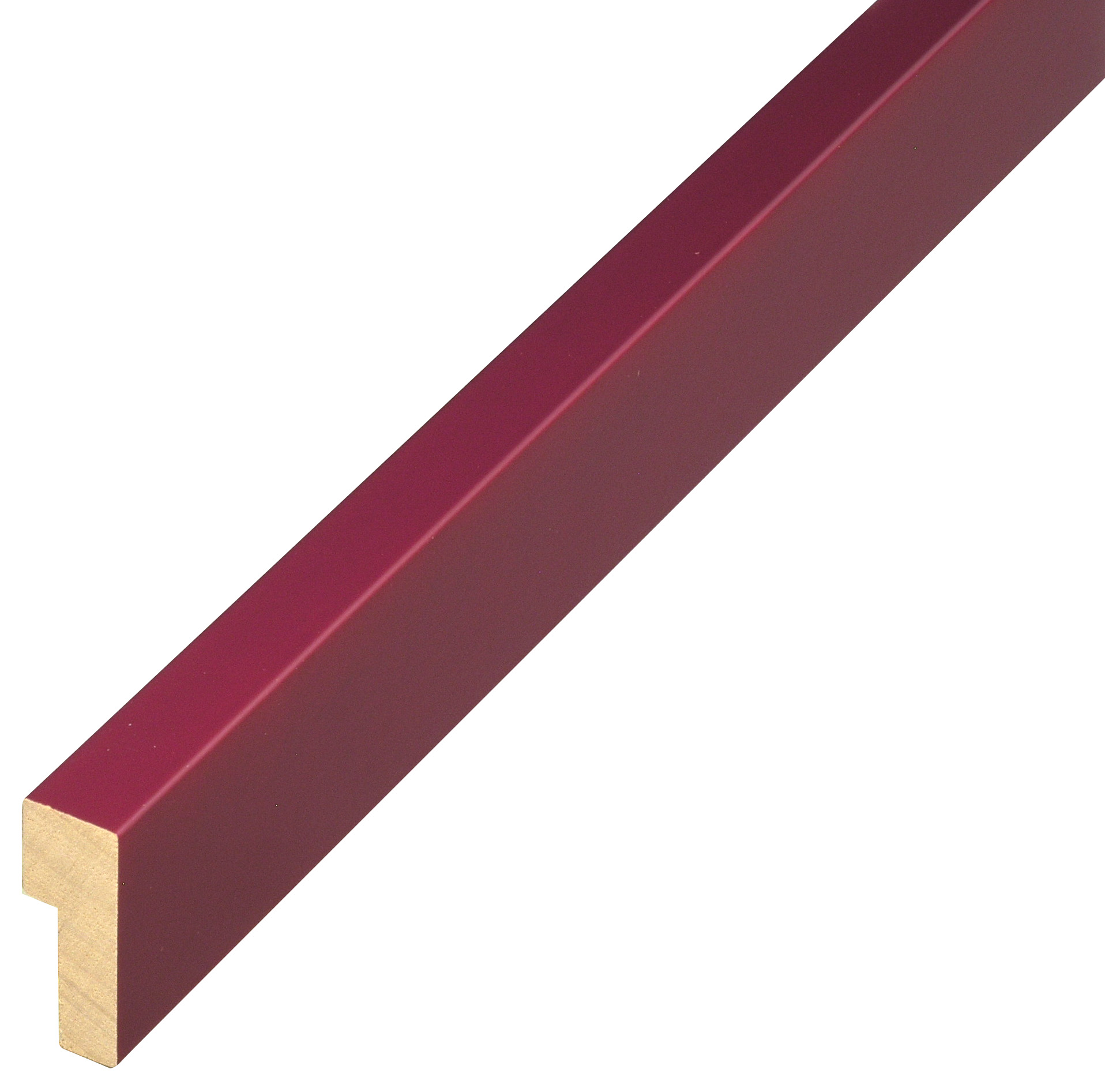 Moulding ayous - Widht 15 mm - Height 40 mm - Violet - 726VIOLA