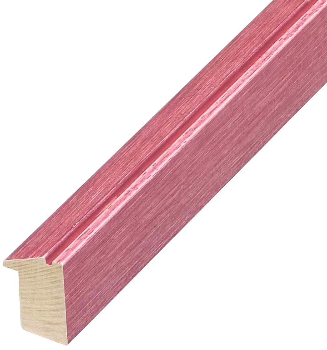 Moulding ayous, height 40mm width 28 - Pink