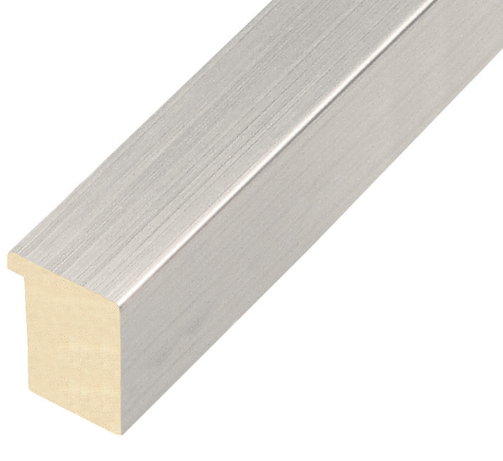 Moulding ayous, width 30mm height 32 - silver