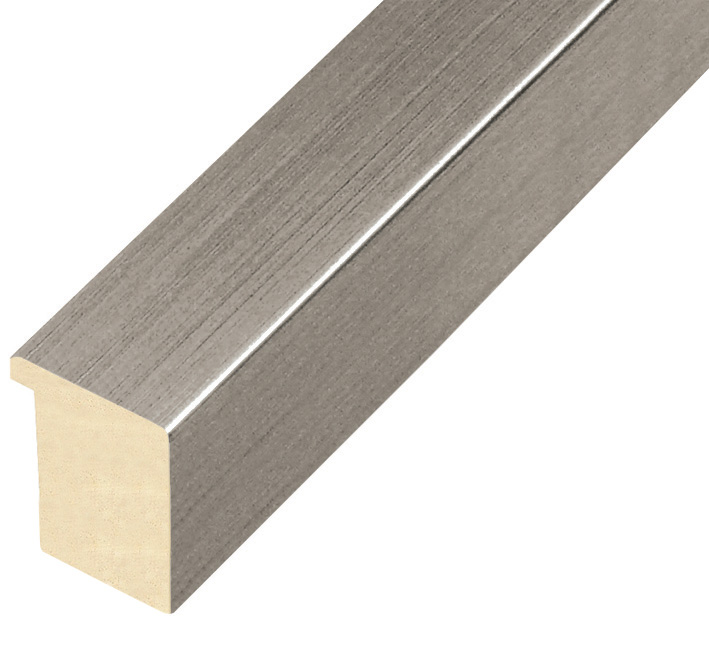 Moulding ayous, width 30mm height 32 - pewter