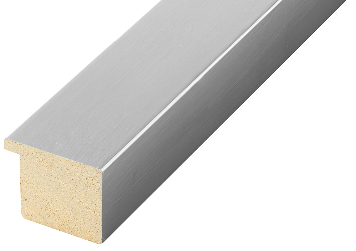 Moulding ayous, width 40mm height 32 - silver