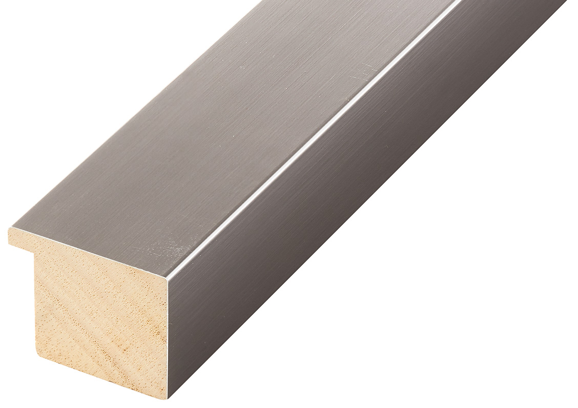 Moulding ayous, width 40mm height 32 - pewter