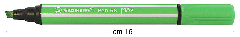 Stabilo Pen 68 MAX markers, Leaf Green