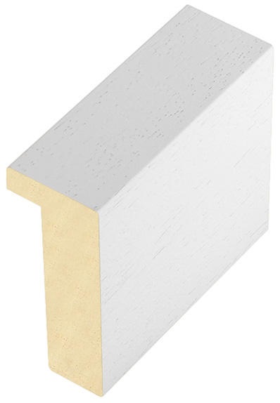 Moulding ayous, width 29mm, height 69, white - 749BIANCO