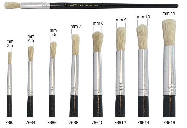 Eterna round brushes no.14