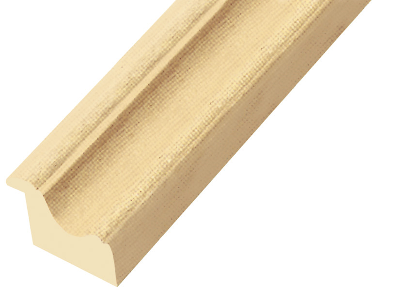 Moulding ayous, width 45mm, bare timber