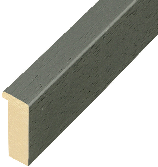 Moulding ayous Width 20mm Height 45 - iron, open grain - 823FERRO