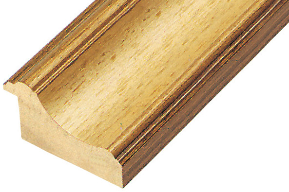 Moulding ayous, width 70mm, height 34 - gold - 862ORO