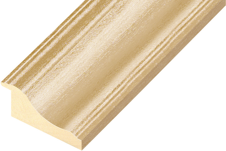 Moulding ayous, width 68mm, height 32mm, bare timber - 868G