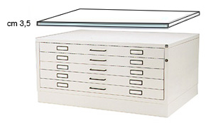 Storage cabinet top, 960x1440 mm