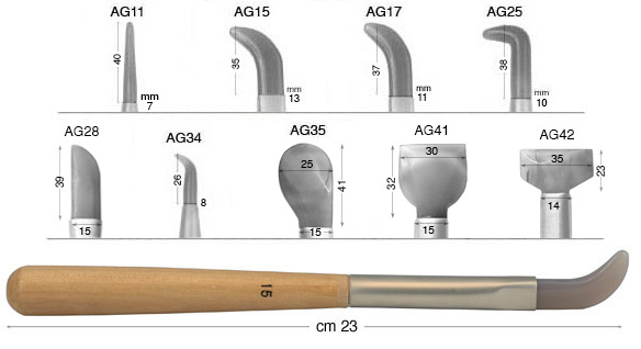 Agate burnisher No. 22