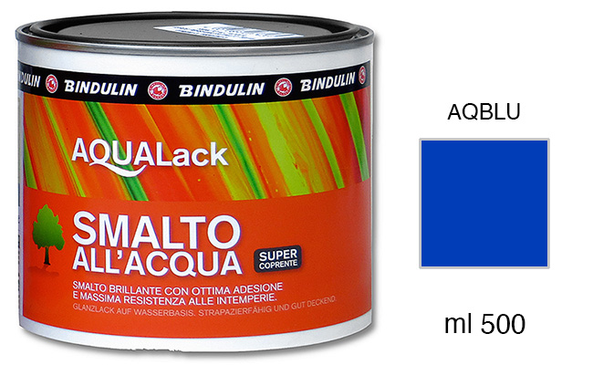 Water basec colours - 500ml jar - Satin Blue