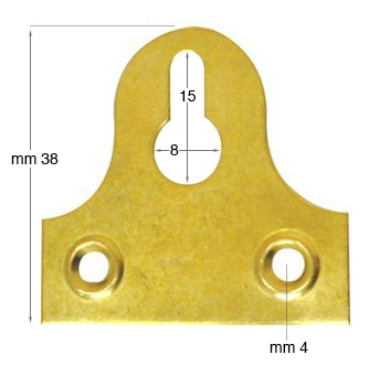 Hangers, slotted hole - Pack 200
