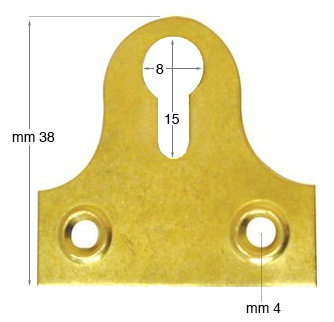 Hangers, slotted inverted hole - Pack 200