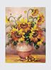 Print: Fiori in vaso - 50x70 cm