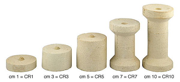 Columns for kiln, 70 mm height
