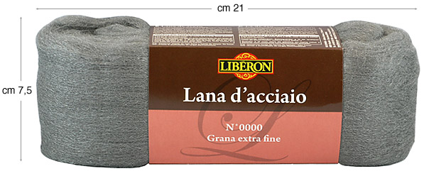 Extra fine steel-wool No. 0000 - 100 gr