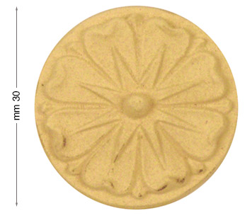 Frame decoration, plain pasta, diameter 30 mm