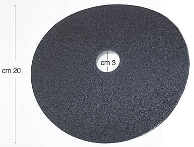 Pack of 2 discs of sand paper for F2001