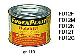 Fugenplast - Ready to use wood pulp - jar of 110 gr. - Walnut