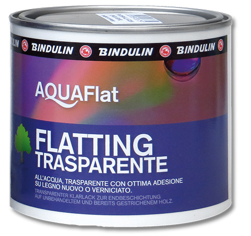 Transparent flat varnish for wood - Satin - 500 ml