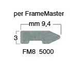 Frame Master 9 mm rigid points - Pack 5000