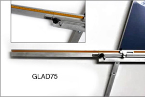Horizontal left extention 75 cm for Gladium