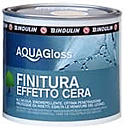 Aquagloss colors with wax effect - 500 ml - Mahogany