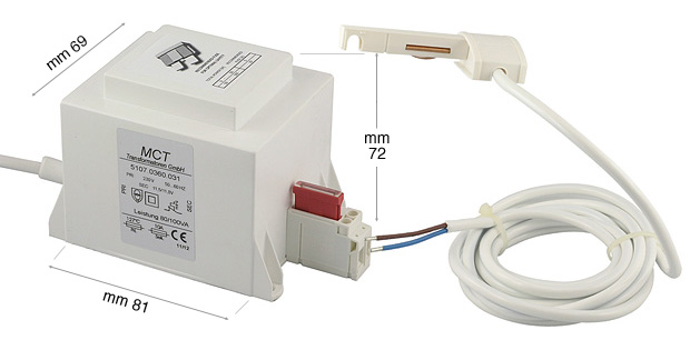 Electronic transformer up to 100 watt