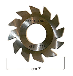 Kerf blade, Ø 7 cm, for large hinges for hard wood