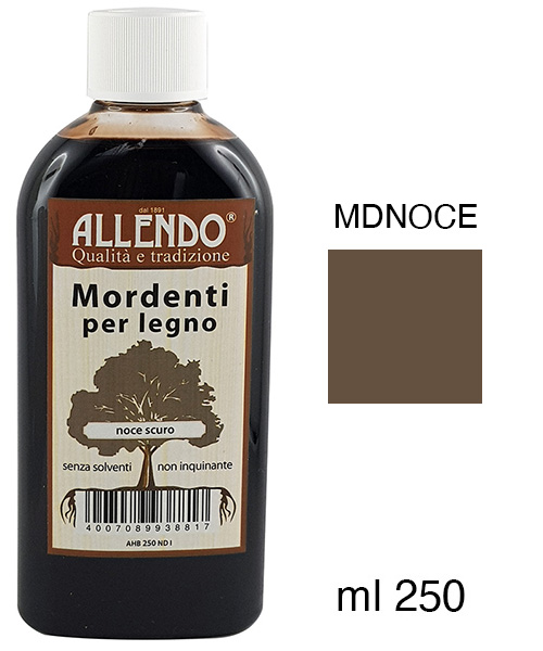 Wood stein - Bottle 250 ml - Dark walnut - MDNOCE
