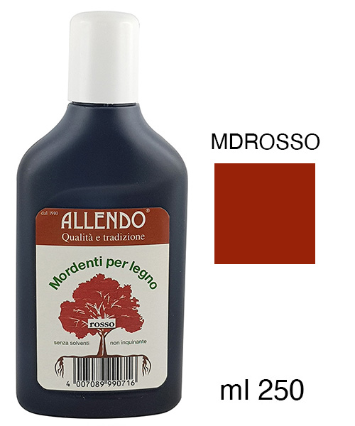 Wood stein - Bottle 250 ml - Red - MDROSSO