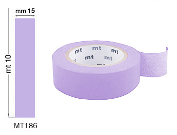 Colored adhesive tapes mm 15x10 mt - Lavender