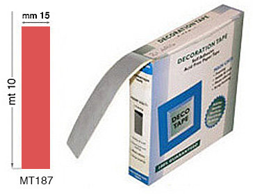 Colored adhesive tapes mm 15x10 mt - Ninjin