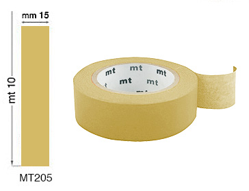 Colored adhesive tapes mm 15x10 mt - Gold