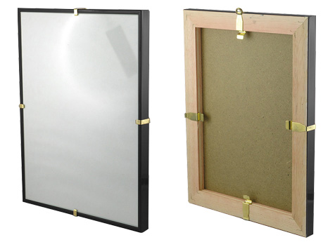 Wooden clip frames, black - cm 20x30