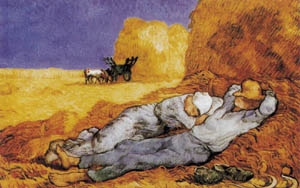 Poster: Van Gogh: Il riposo 80x60 cm