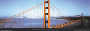 Poster: Lawrence: Golden Gate cm 33x95