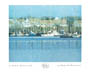 Poster: Bourrié: Port de Plaisance - cm 89x69